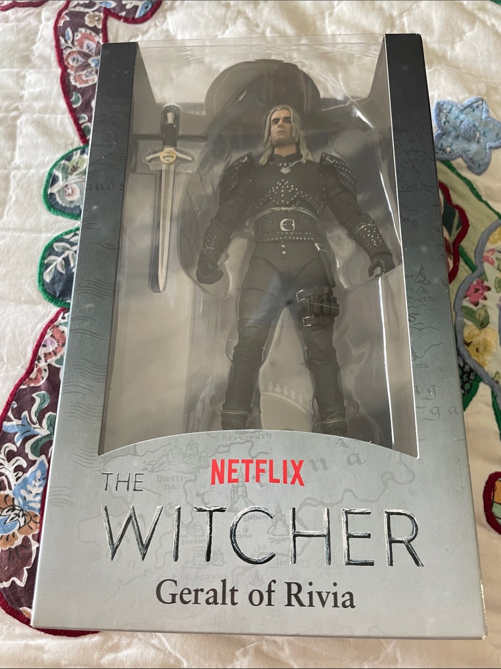 Netflix The Witcher Geralt of Rivia Figure Never Removed From Box